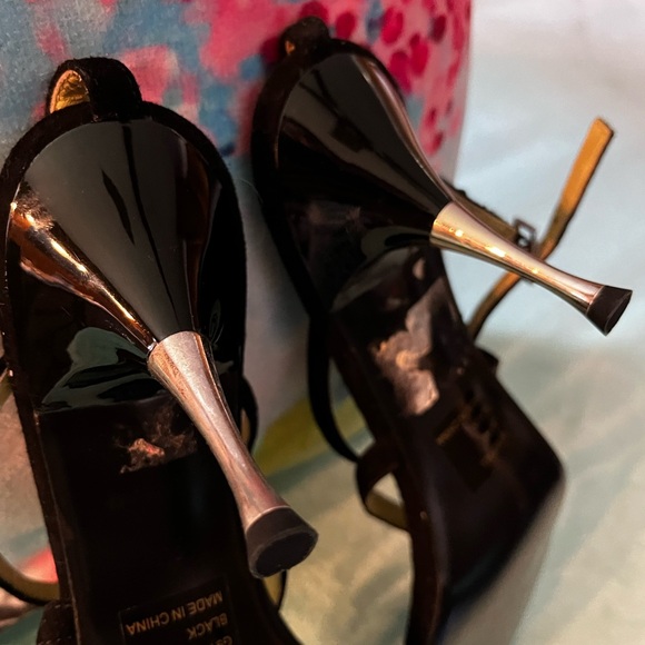 Tyler by Richard Tyler fancy dress high heels sz 8.5 like new worn twice - Picture 2 of 9